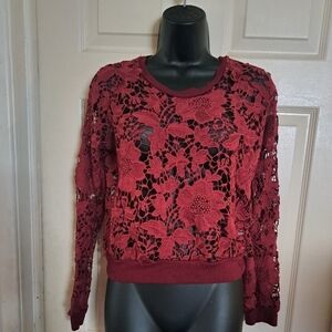 Charlotte Russe  Embroderyd shirt